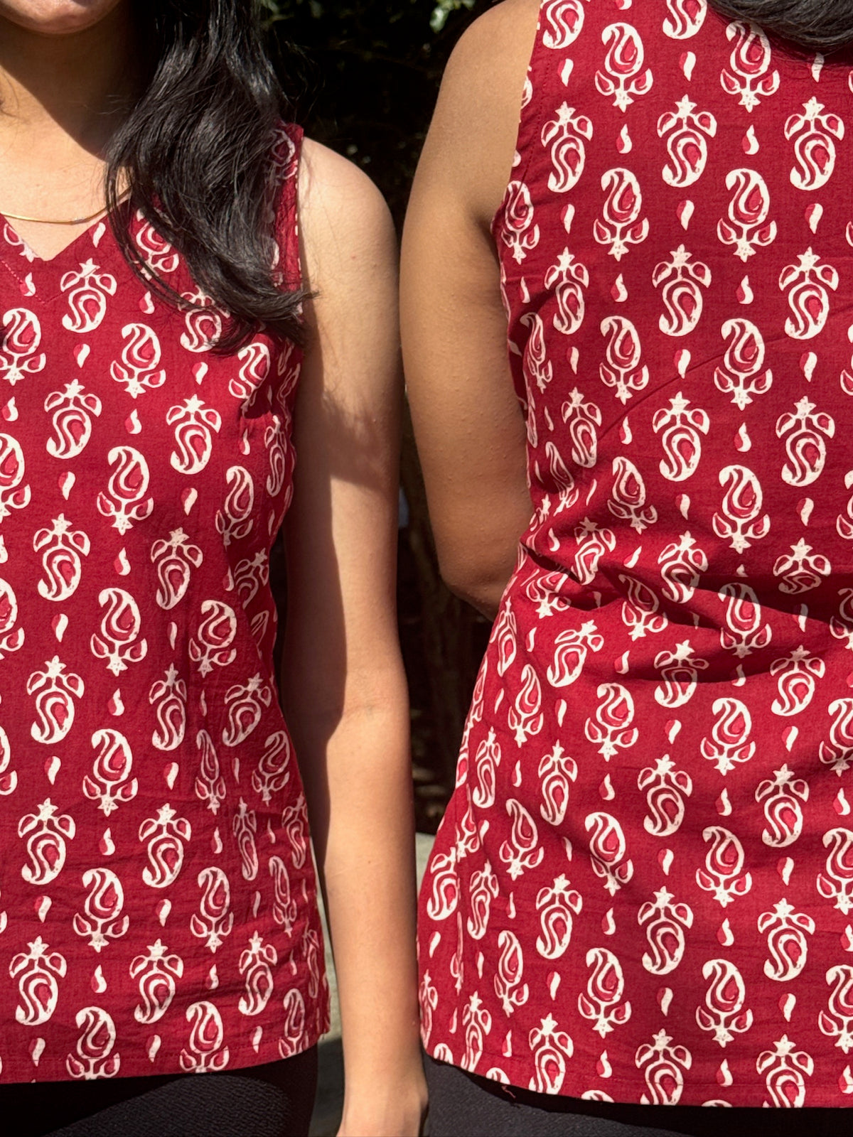 Founder-picked sleeveless short kurti by Jayzzedup