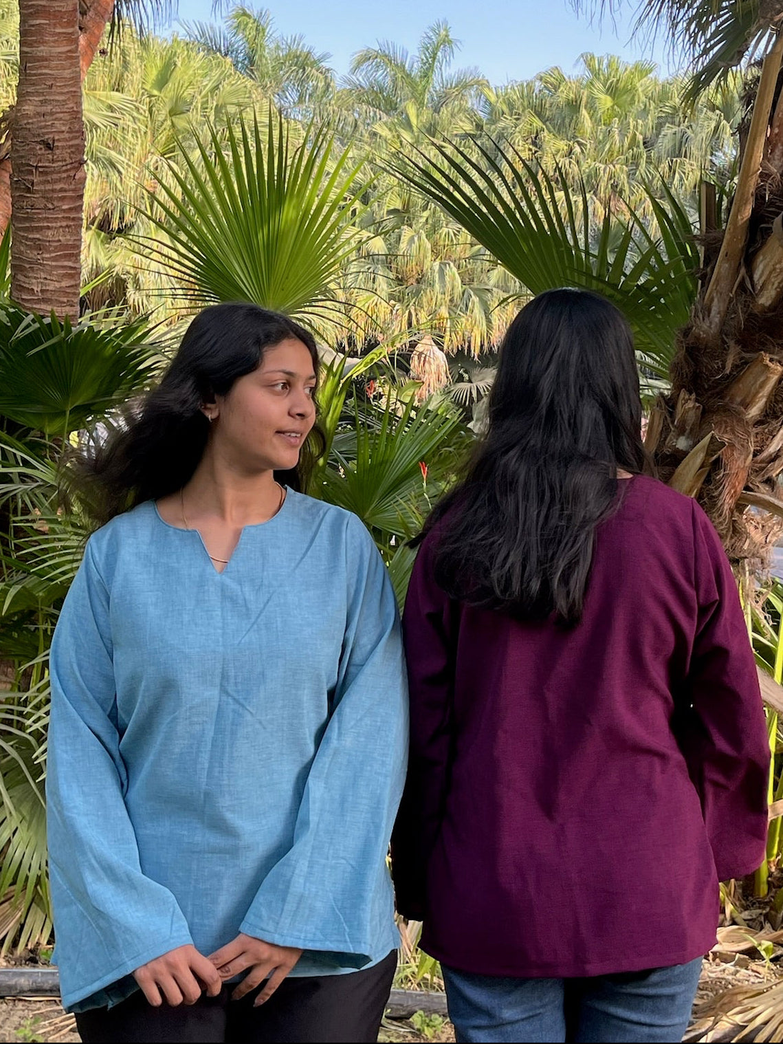 The 9-to-5 Kurti (Berry Wine)